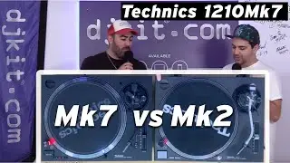 Technics SL-1210MK2 vs SL-1210MK7 - Which turntable is the best & what's the difference? 