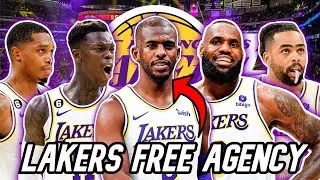 Lakers Re-Signing Update on Lonnie Walker, DAngelo Russell, and Dennis Schroder! | + Signing CP3?