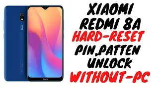 Hard reset Xiaomi Redmi 8A