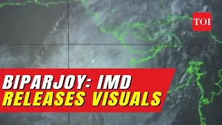 Cyclone Biparjoy Live Updates: Landfall commences, IMD releases visuals