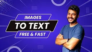 Convert Image to Text in Google Drive for Free | Google Docs Tutorial