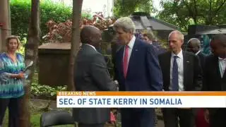 Secretary of State John Kerry visits Somalia