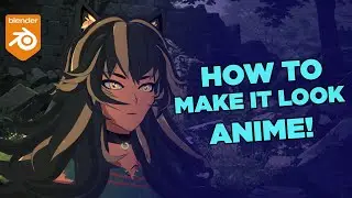 Create an Amazon Anime Catwoman 😻 in Blender