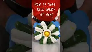 How to Make Chamomile Rock Candy at Home (Easy & Satisfying) #asmr #candy #food #diy #satisfying