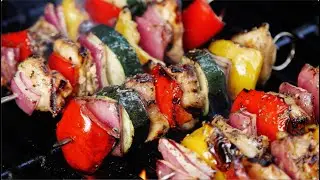 Grilled Chicken Kabobs