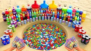 M&M vs Big Pepsi, Coca Cola, Giant Mirinda, Mtn Dew, Fanta, Schweppes and Mentos Underground