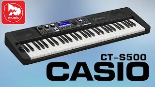 CASIO CT-S500 - домашний синтезатор. Новинка 2022 года!