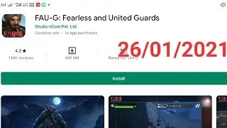 Now "FAU-G game" is available on play store to download | we can download FAU-G from playstore.