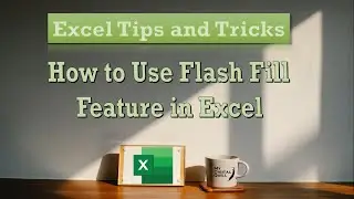 How to Use Flash Fill Feature in Excel | #shorts