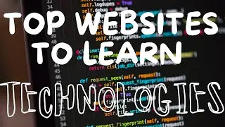 Top websites to learn Technologies || Haripriya Manne