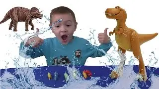 Игрушки РАСТУТ в воде! Животные растущие в воде! toys grow in water