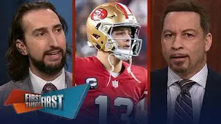 49ers QB Brock Purdy plummets down Mahomes Mountain & Lil Wayne chimes in | NFL | FIRST THINGS FIRST