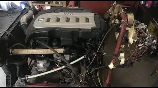 Давление масла на BMW M57n!