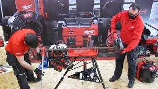 Аккумуляторный нарезчик резьбы Milwaukee M18 Fuel FPT2. Конференция 2022 (г. Сочи, 10-12 февраля)