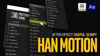 After Effects Scripts Han Motion Type One Click Text Animation