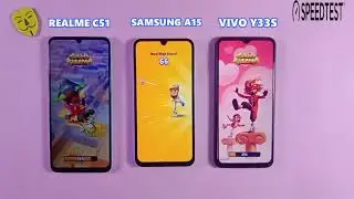 | Realme C51 Vs Samsung A15 & Vivo Y33s | Speed Test & Comparison | 2024 |