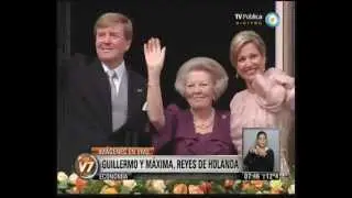 Visión 7: Guillermo y Máxima son reyes de Holanda (2)