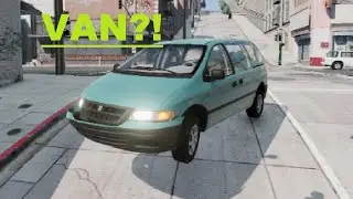 NEW UPDATE Brings Minivan in BeamNG Drive!