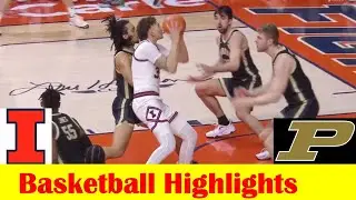 #3 Purdue vs #12 Illinois Basketball Game Highlights, March 5 2024