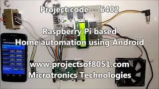 Raspberry Pi Home Automation using Android