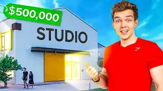 I Built My Dream YouTube Studio! (New Studio Tour)