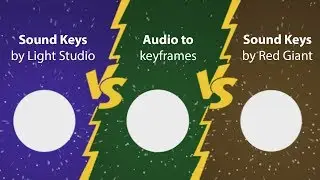 Sound Keys by Light Studio 🆅🆂 Audio to Keyframes 🆅🆂 Sound Keys by Red Giant