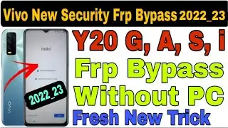 Vivo Y20G/A/S/i Frp Bypass/Unlock/Remove Without PC || Fresh 2022-23 Trick || Ramu Mobile Solution