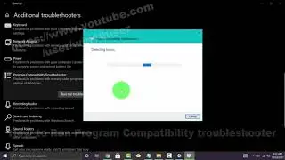 Windows 10 Home : How to Run Program Compatibility troubleshooter