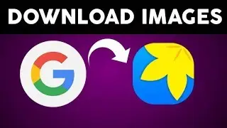 Download Google images to gallery