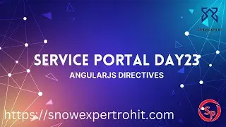 Service Portal D23 - AngularJS Directives