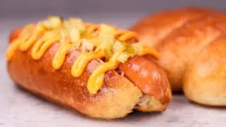 How to Make Amazingly Soft and Squishy Hot Dog Buns