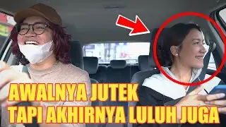 PRANK TAXI ONLINE!! AWALNYA SUPER JUTEK CEWE CANTIK INI AKHIRNYAAAA..