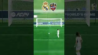 FC24 | Real Madrid vs Levante: Penalty Shoot-out | 🇪🇸 LIGA F 2023-24. #shorts