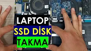 Laptop SSD HDD NVMe Takma Montaj İşlemleri İkinci HDD Nasıl Takılır