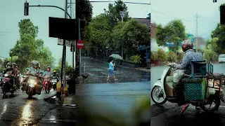 10 Menit POV Street Photography // Rainy Day Tugu Besi Muntilan | Canon 1300D