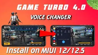 MIUI 12/12.5 || Game Turbo 4.0 || Voice Changer || 👍 Install