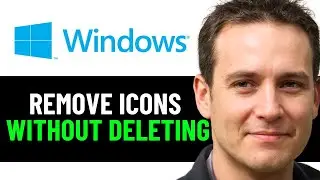 How To Remove Desktop Icons in Windows 10 Without Deleting Them 2024! (Full Guide)