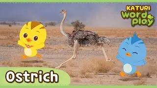 * Ostrich * | Katuri Word Play | Learn Animals | Animals for kids to learn