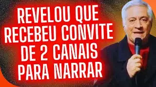 JOTA JÚNIOR REVELA CONVITE DE 2 CANAIS PARA NARRAR.