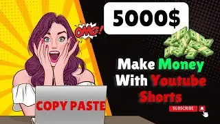 Make Money With Youtube Shorts Copy And Paste || I Tried Youtube automation|| Cash Cow Channel ideas