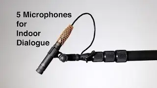 5 Boom Microphones for Indoor Dialogue: Cardioid, Super-cardioid, and Hyper-cardioid