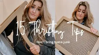 Tips for Thrift Shopping | How to Thrift Better