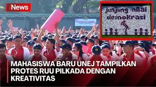 Mahasiswa Baru Unej Tolak UU Pilkada lewat Papermob: Junjung Nilai Demokrasi dan Pancasila