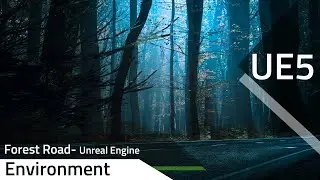 UE5 Forest Road Live - 3ds Max - Unreal Engine 5 #Unrealengine5 #3dsmax #gamedevelopement