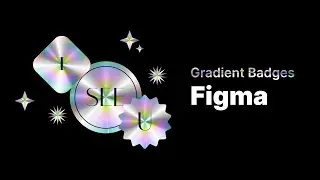 Gradient figma badges