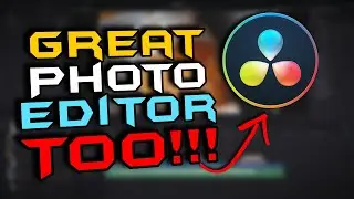 How To Edit Photos With Davinci Resolve, Even Transparent Backround, Its Amazing!!!