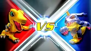 Agumon vs Gabumon [Rumble Arena 2]