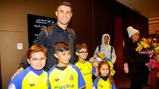 Cristiano Ronaldo First Day at Al Nassr ! كريستيانو رونالدو اليوم الأول في النصر