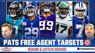 Bedards TOP Patriots Free Agent TARGETS 🎯