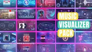 Music Visualizer Pack | After effects | premiere pro